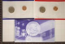 1999-P & D SBA DOLLAR UNC SET IN ENVELOPE