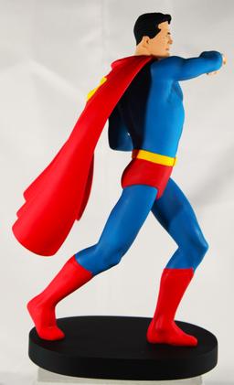 WARNER BROTHERS SUPERMAN SILVERAGE STATUE