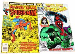 SPIDERMAN AND HULK MARVEL COMIC BOOKS