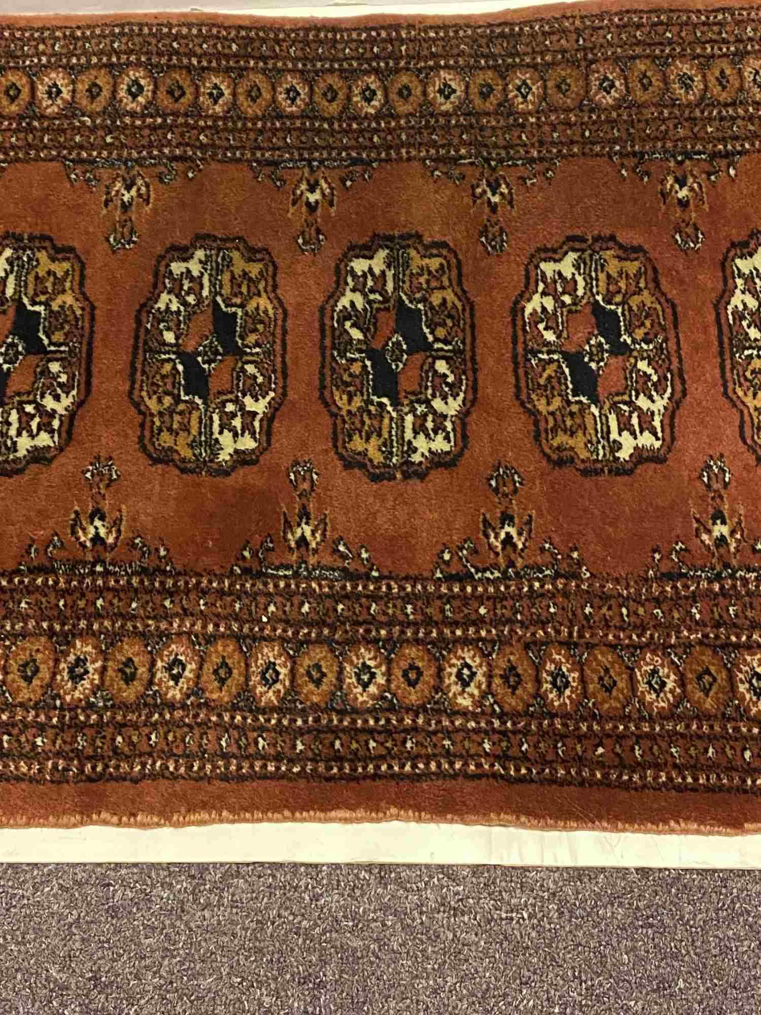 PAIR OF ORIENTAL STYLED AREA RUGS