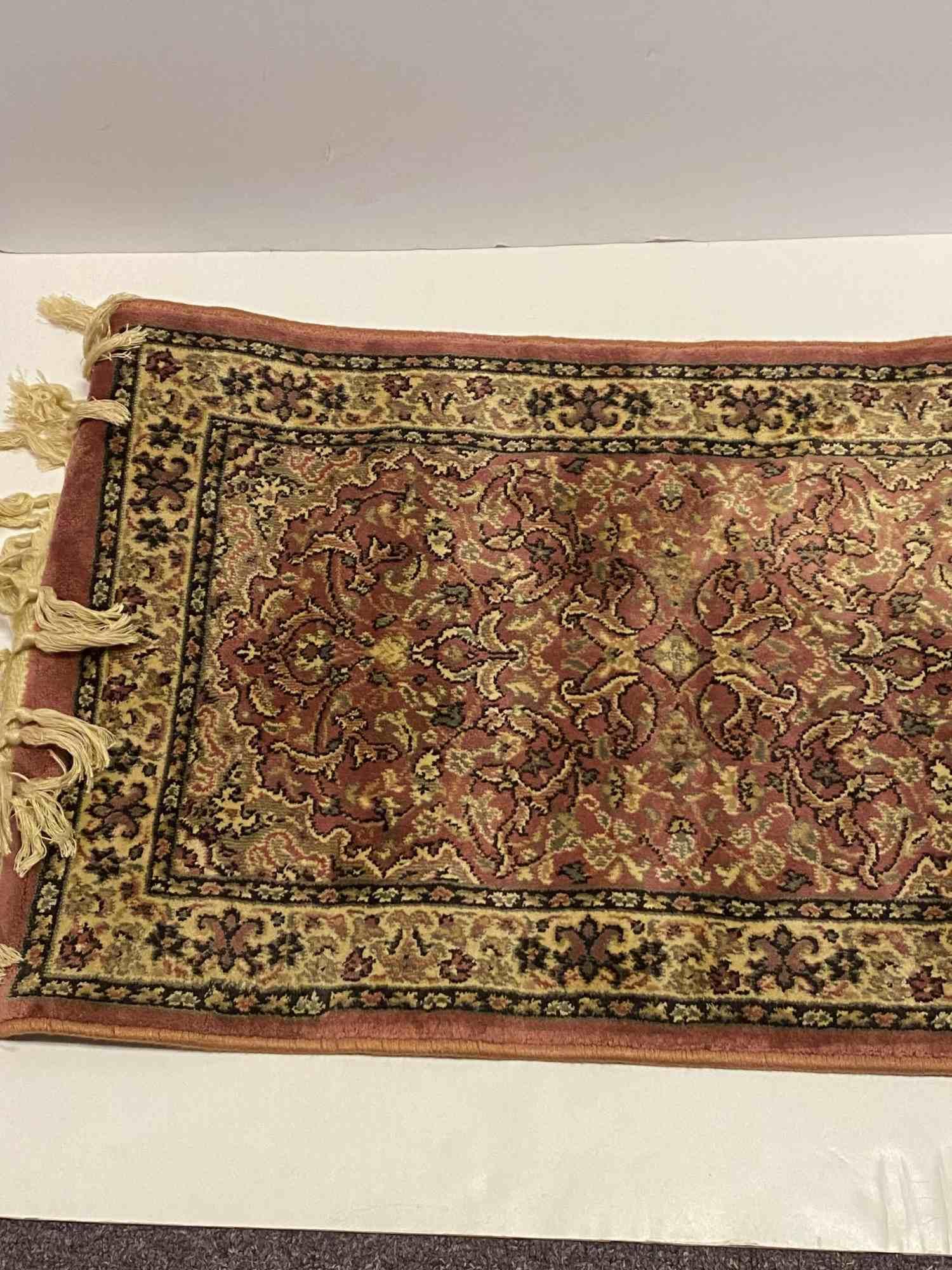 PAIR OF ORIENTAL STYLED AREA RUGS