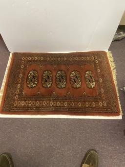 PAIR OF ORIENTAL STYLED AREA RUGS