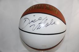 DICK VITALE BASKETBALL SIGED BY DICK VITALE