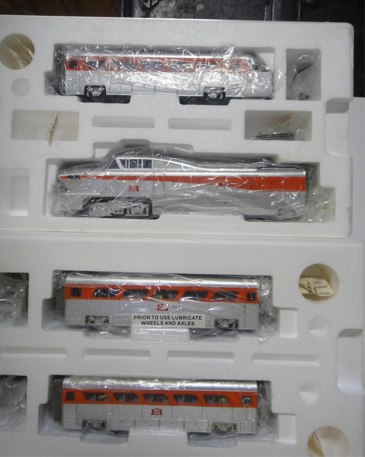 RAILKING ROCK ISLAND AEROTRAIN  PASSENGER SET