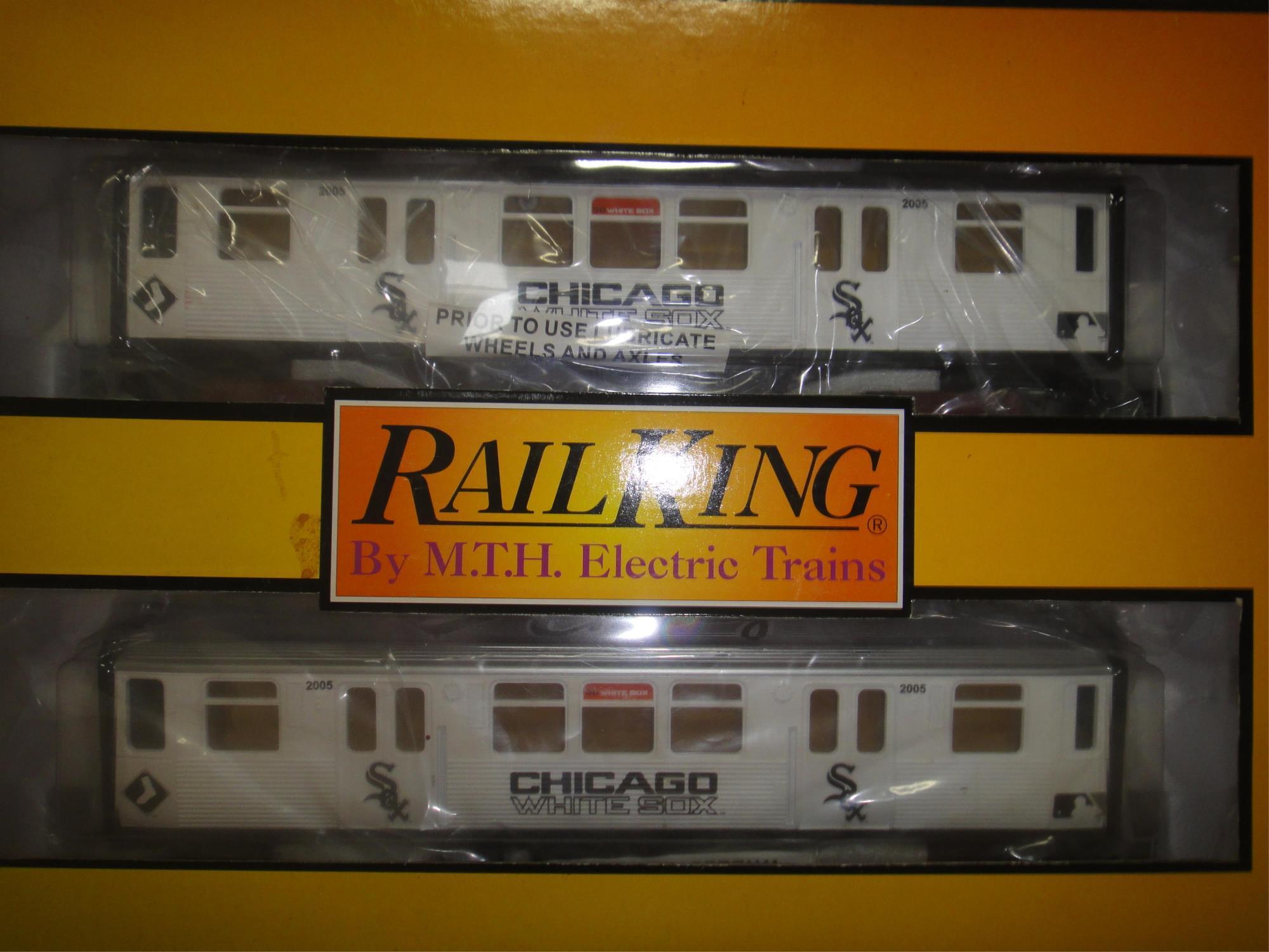 RAILKING CHICAGO WHITE SOX 4 CAR SUBWAY SET