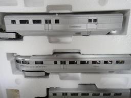 MTH BURLINGTON PIONEER ZEPHYR DIESEL PASSENGER SET