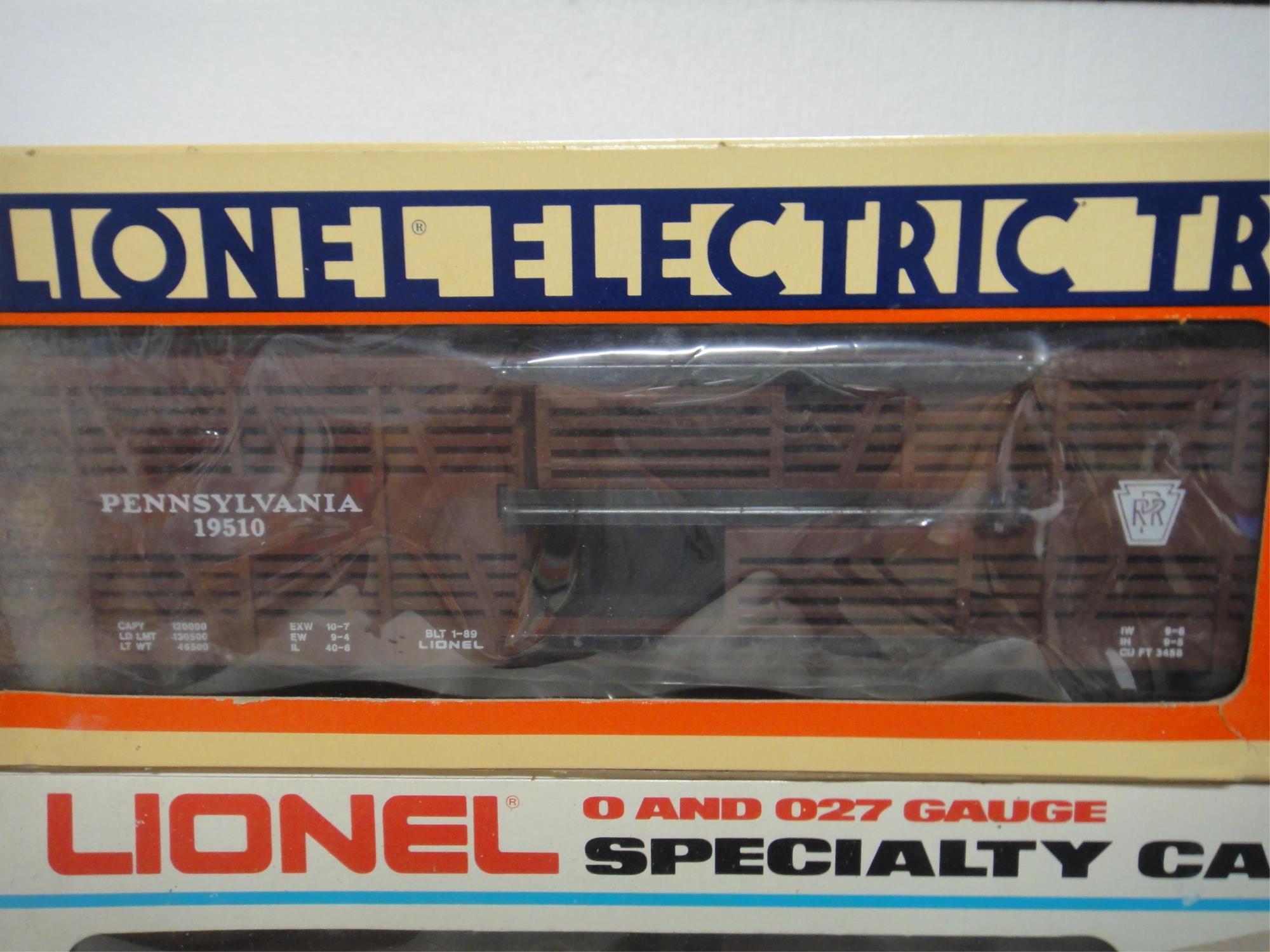 3 LIONEL PENNSYLVANIA ROLLING STOCK