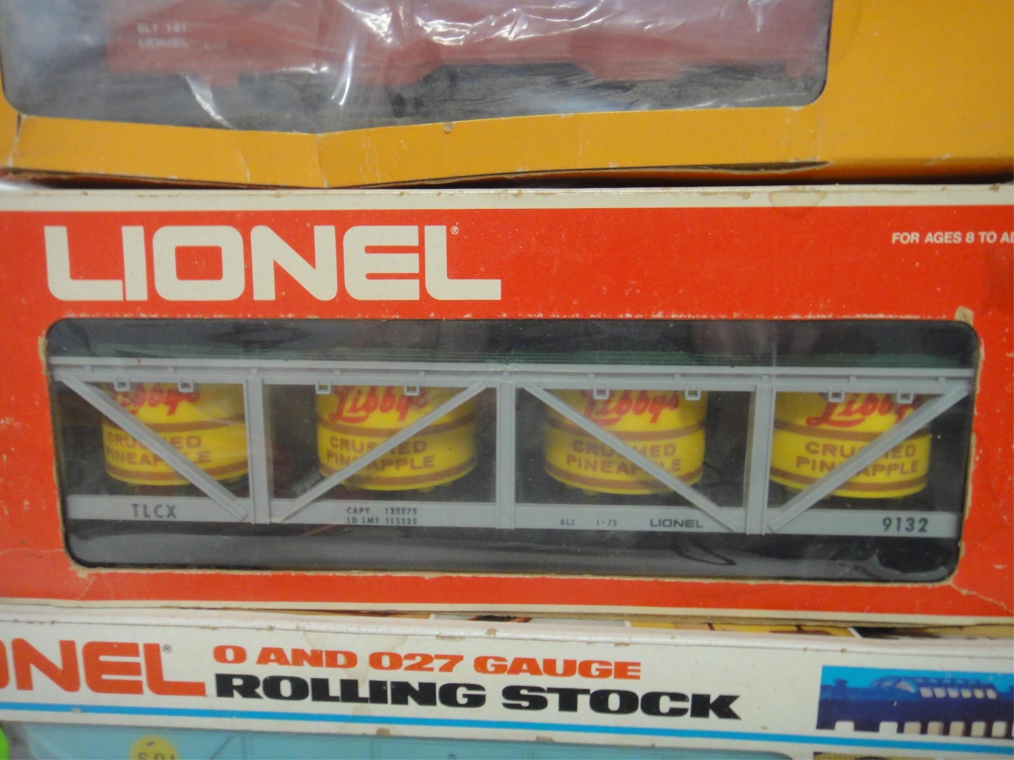 3 LIONEL ROLLING STOCK