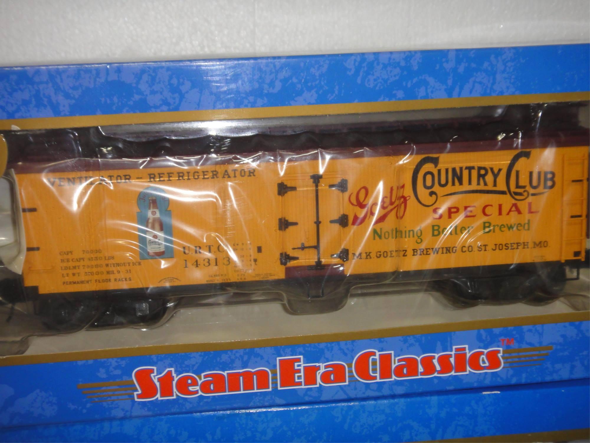 4 ATLAS O GAUGE  STEAM ERA CLASSIC 40'  WOODSIDE B