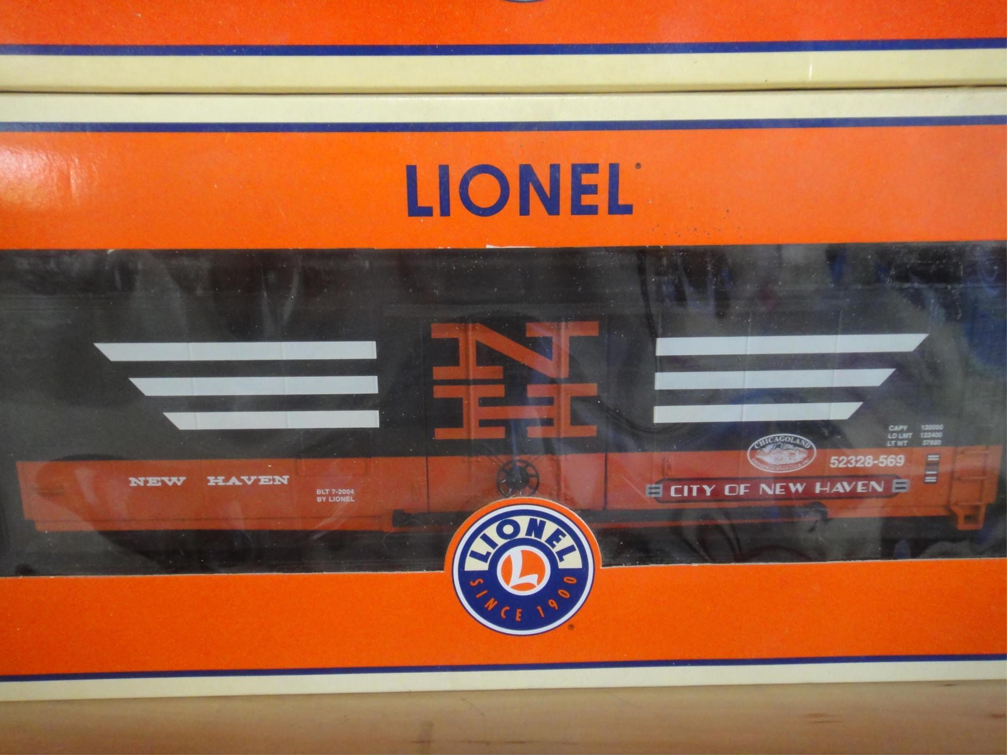 4 LIONEL CHICAGOLAND RAILROAD CLUB SPECIAL RUNS