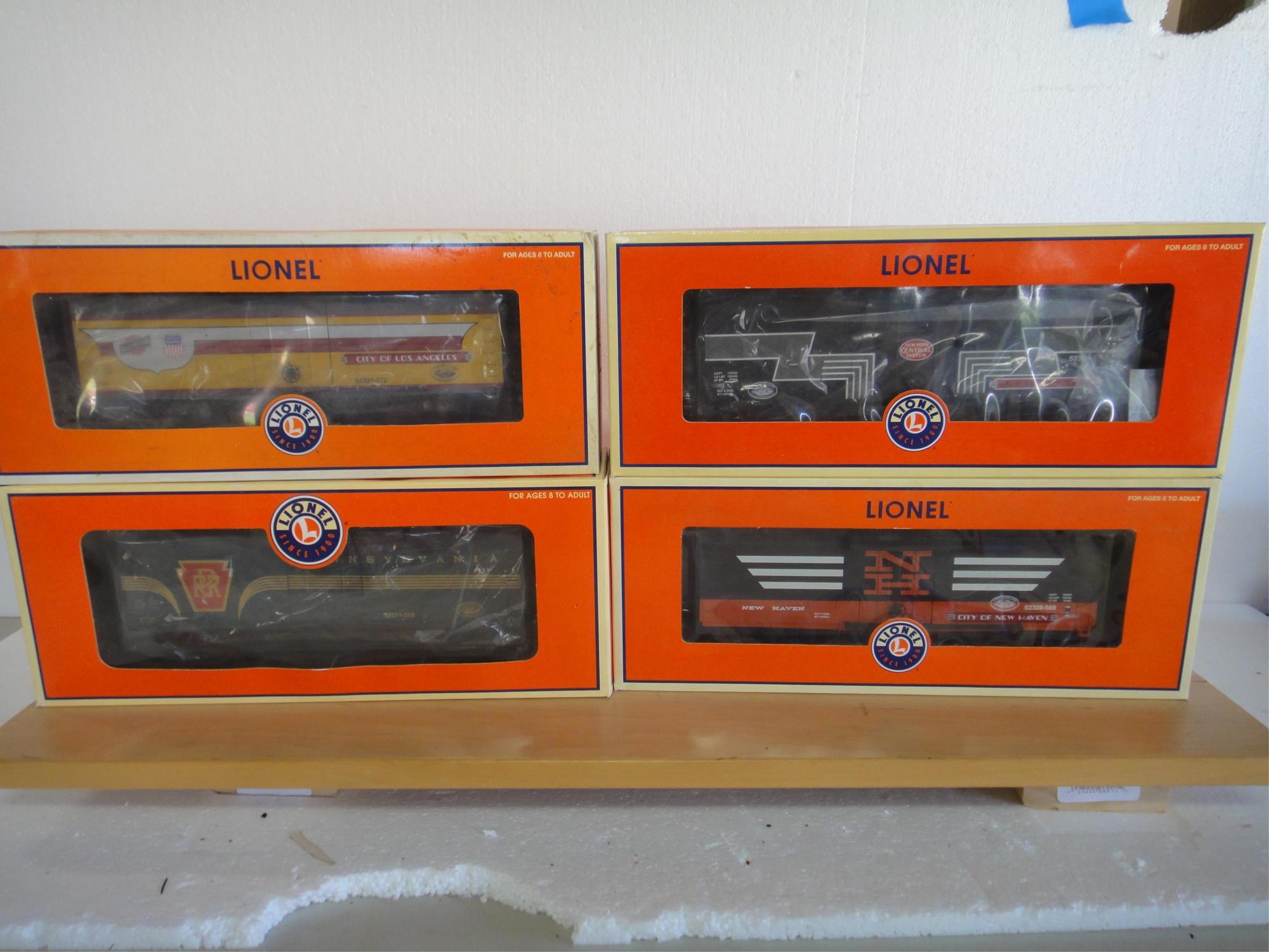 4 LIONEL CHICAGOLAND RAILROAD CLUB SPECIAL RUNS