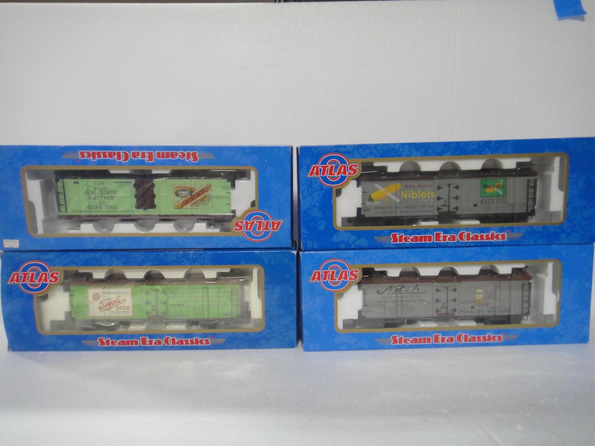 4 ATLAS O GAUGE  STEAM ERA CLASSIC 40'  WOODSIDE B