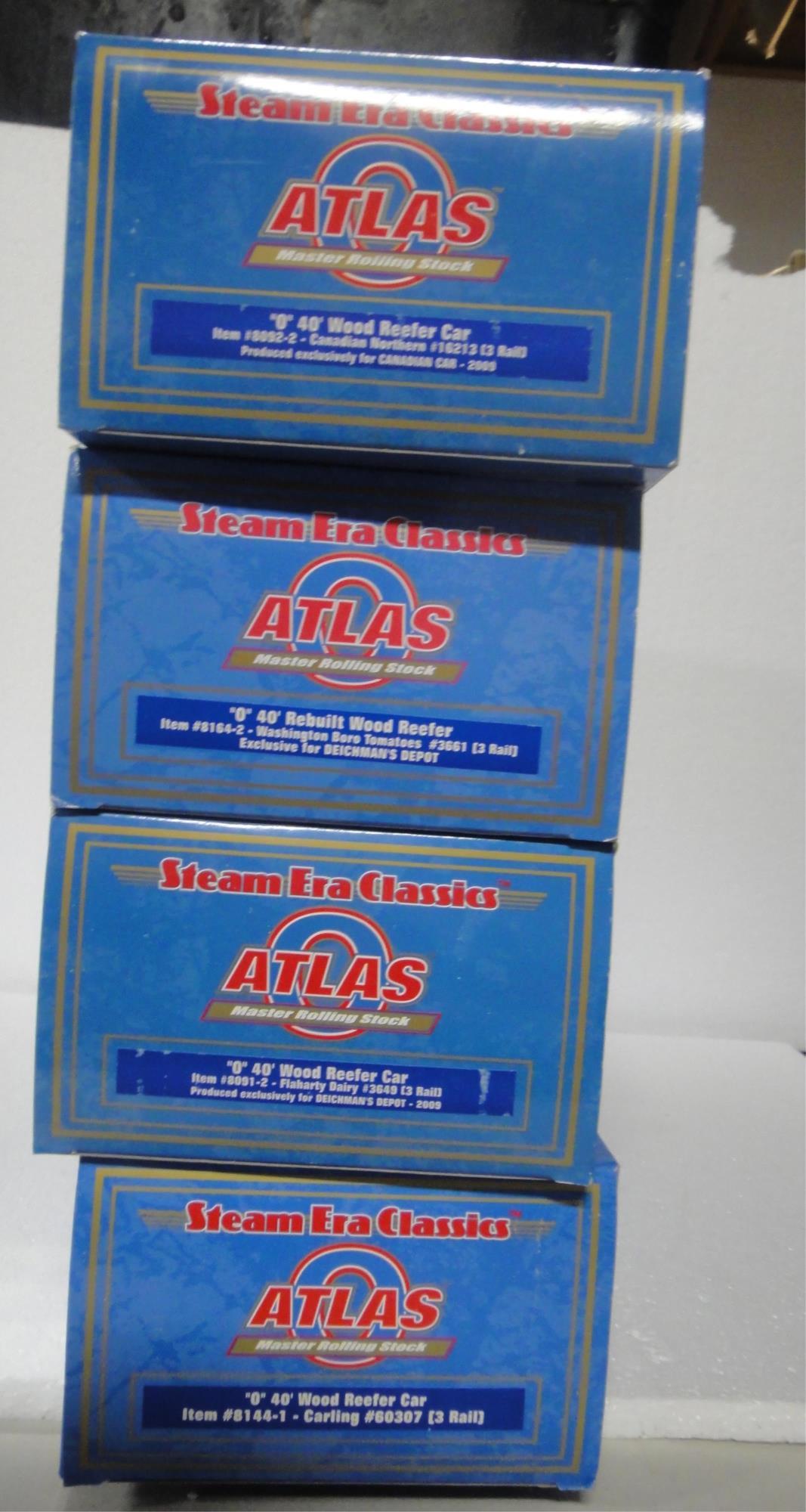 4 ATLAS O GAUGE LIMITED EDITION STEAM ERA CLASSIC