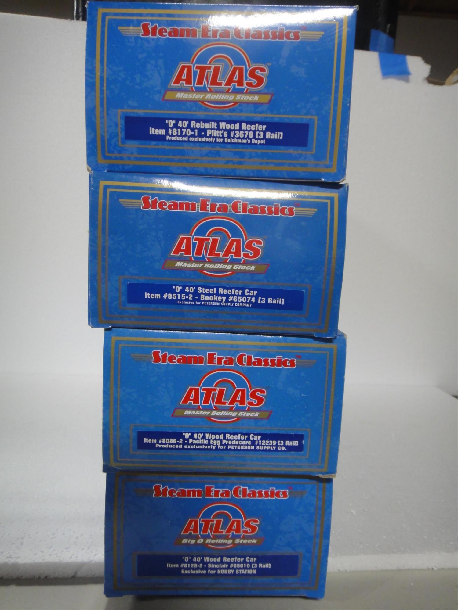 4 ATLAS O GAUGE LIMITED EDITION STEAM ERA CLASSIC