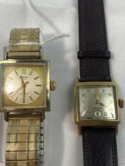 TWO WATCHES - WYLER DYNAWIND & GRUEN VERY THIN