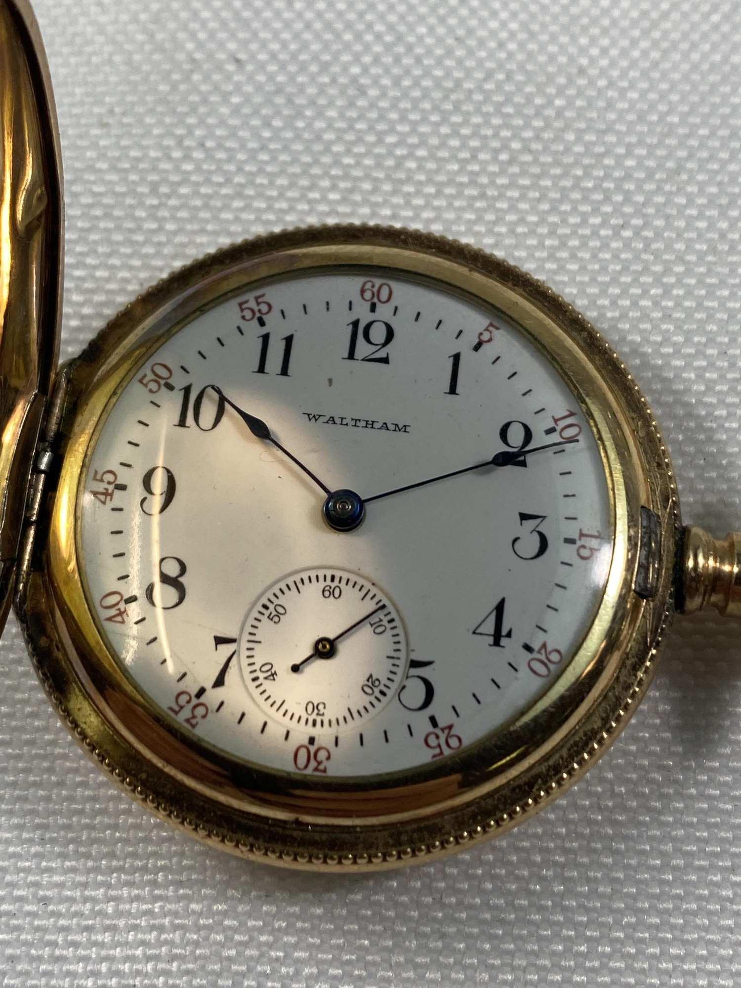 PAIR OF HUNTER CASE POCKET WATCHES