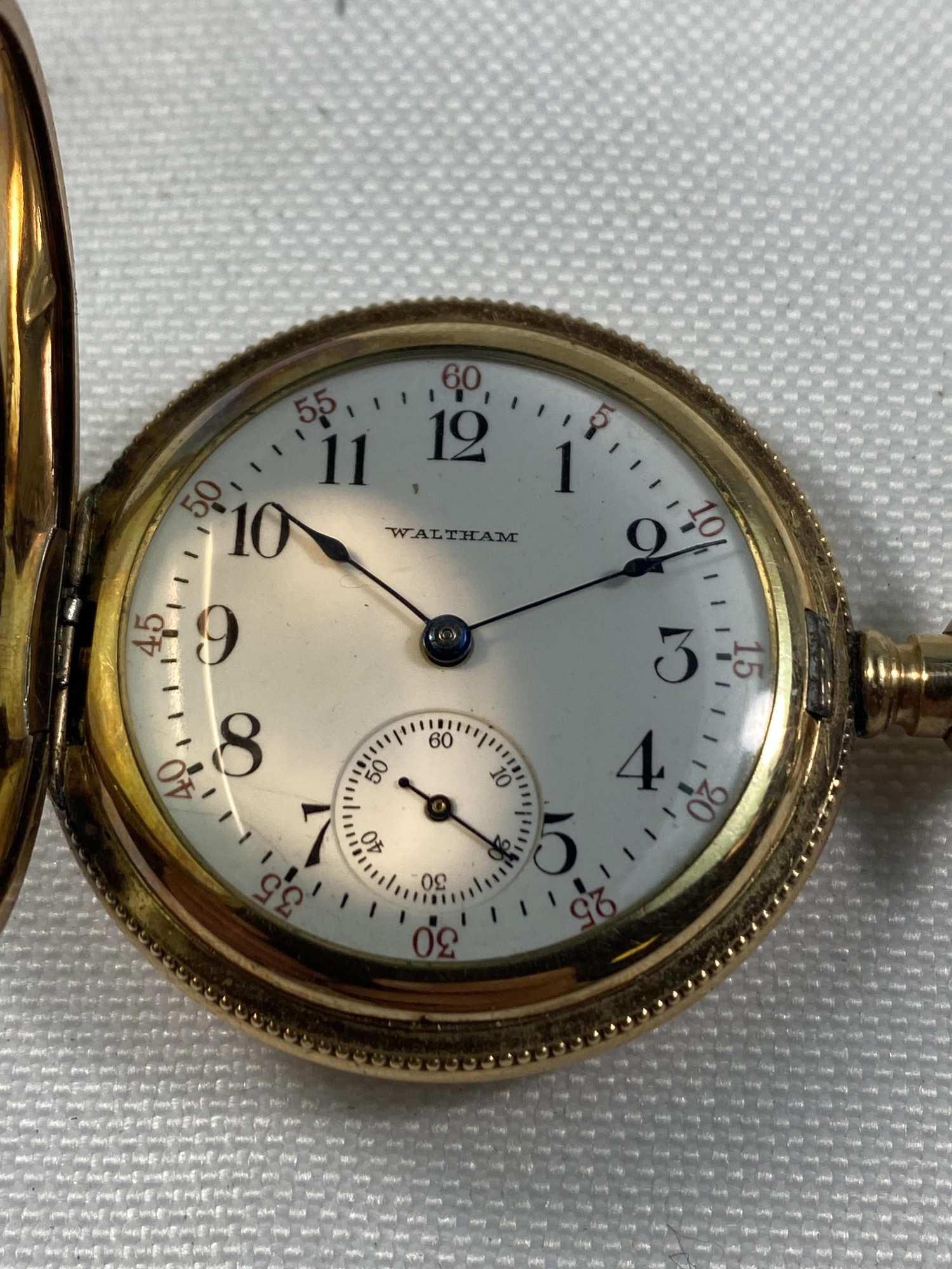 PAIR OF HUNTER CASE POCKET WATCHES