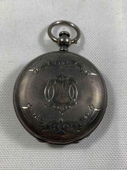 VINTAGE G TUVET SWISS KEY WIND POCKET WATCH