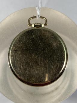 CLASSIC BULOVA OPEN FACE POCKET WATCH