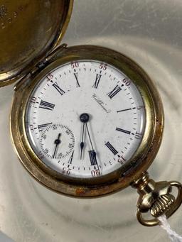 BEAUTIFUL WALTHAM HUNTER CASE POCKET WATCH