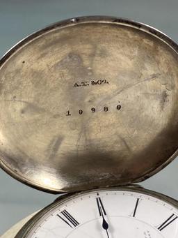 RARE CIVIL WAR ERA WALTHAM POCKET WATCH