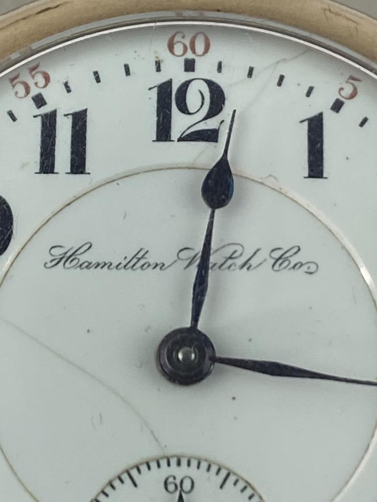 HAMILTON WATCH CO. POCKET WATCH