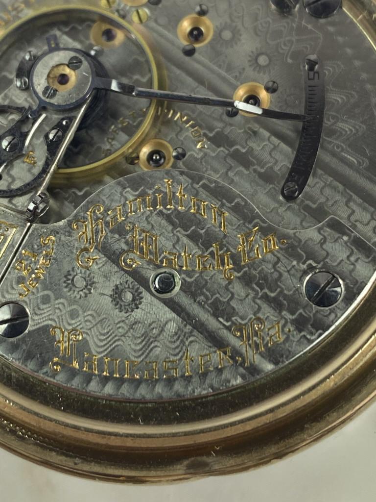 HAMILTON WATCH CO. POCKET WATCH