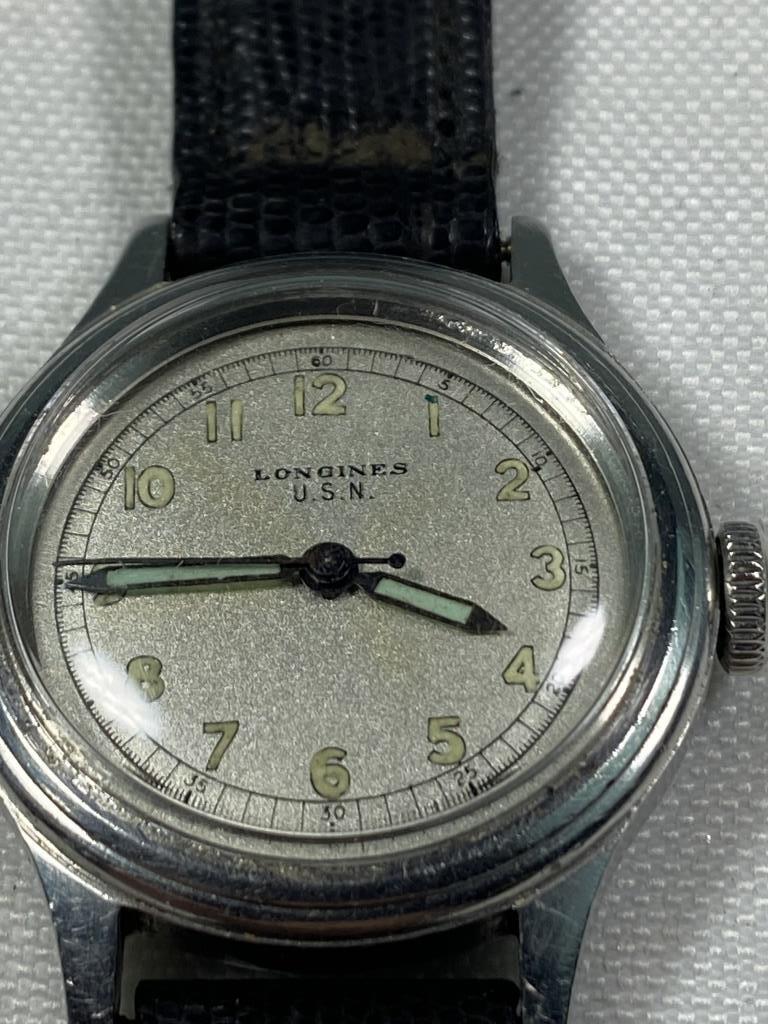 LONGINES U.S.N. MEN'S WRISTWATCH