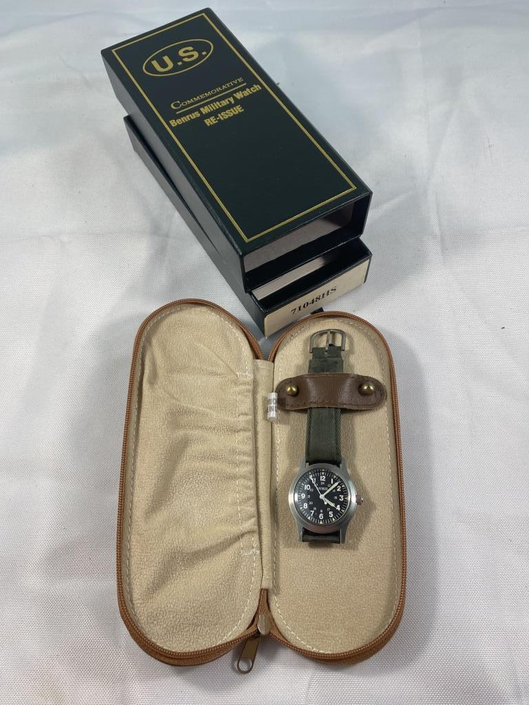 BENRUS MILITARY WATCH - RE-ISSUE