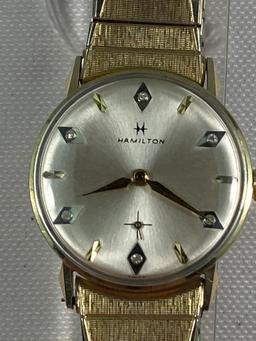 HAMILTON DIAMOND FACE MEN'S WATCH