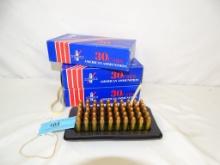 3 BOXES AMERICAN AMMUNITION .30 CARBINE