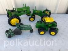 (5) JOHN DEERE TOYS