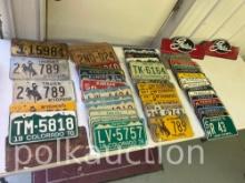 VINTAGE LICENSE PLATES