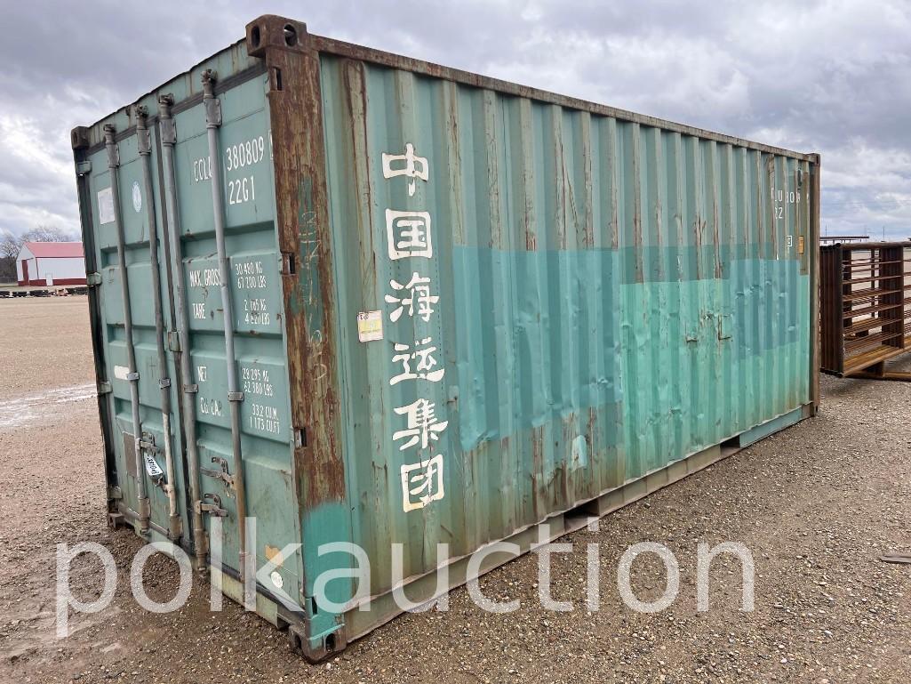 20' STORAGE CONTAINER-USED