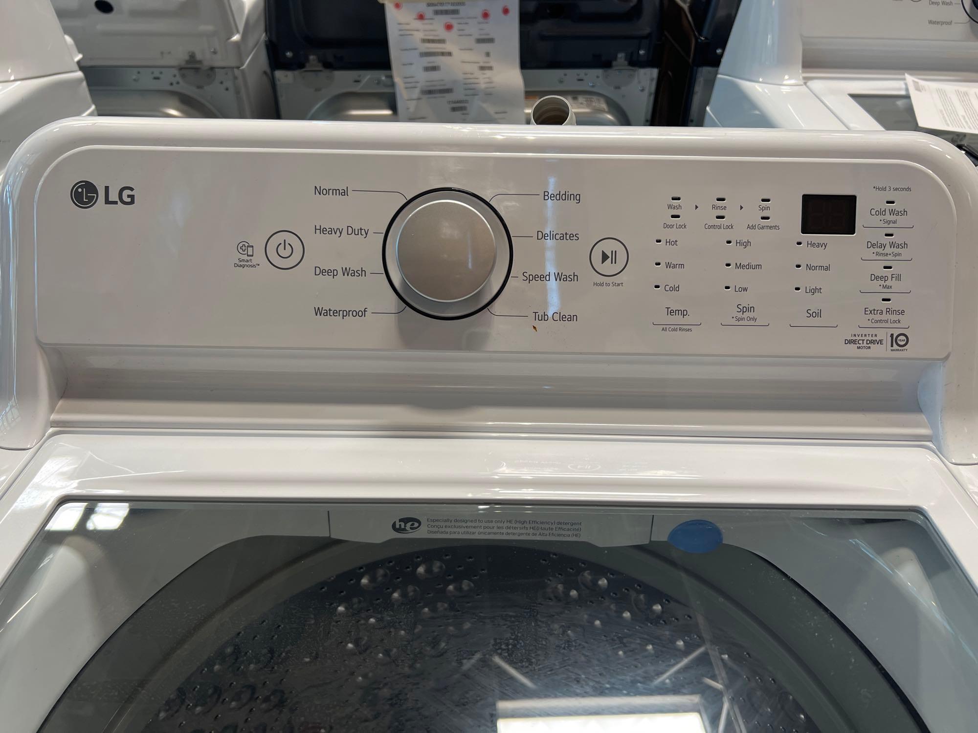 LG 4.8 Cu. Ft. Top Load Washer*DENTED*