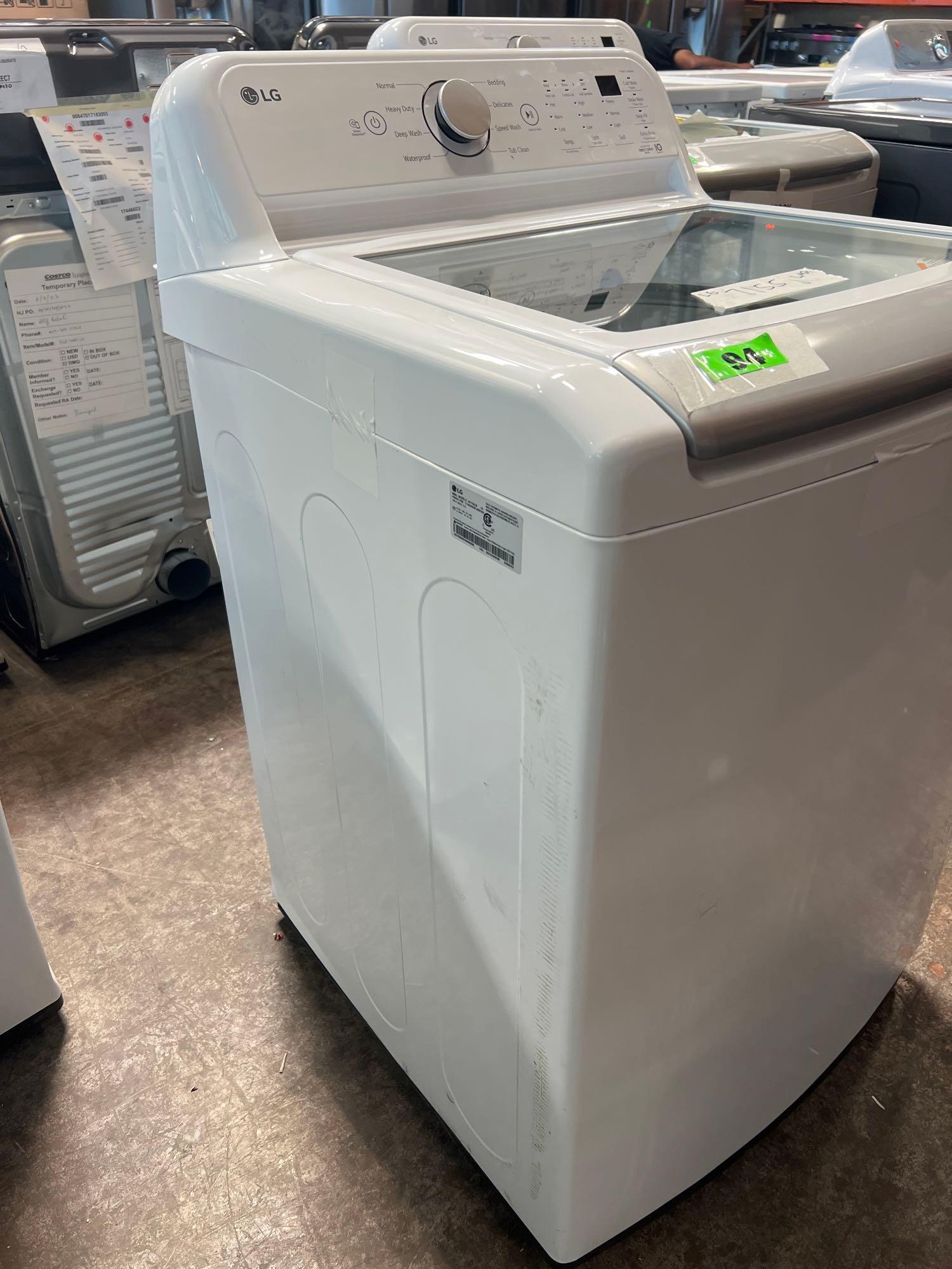 LG 4.8 Cu. Ft. Top Load Washer*DENTED*