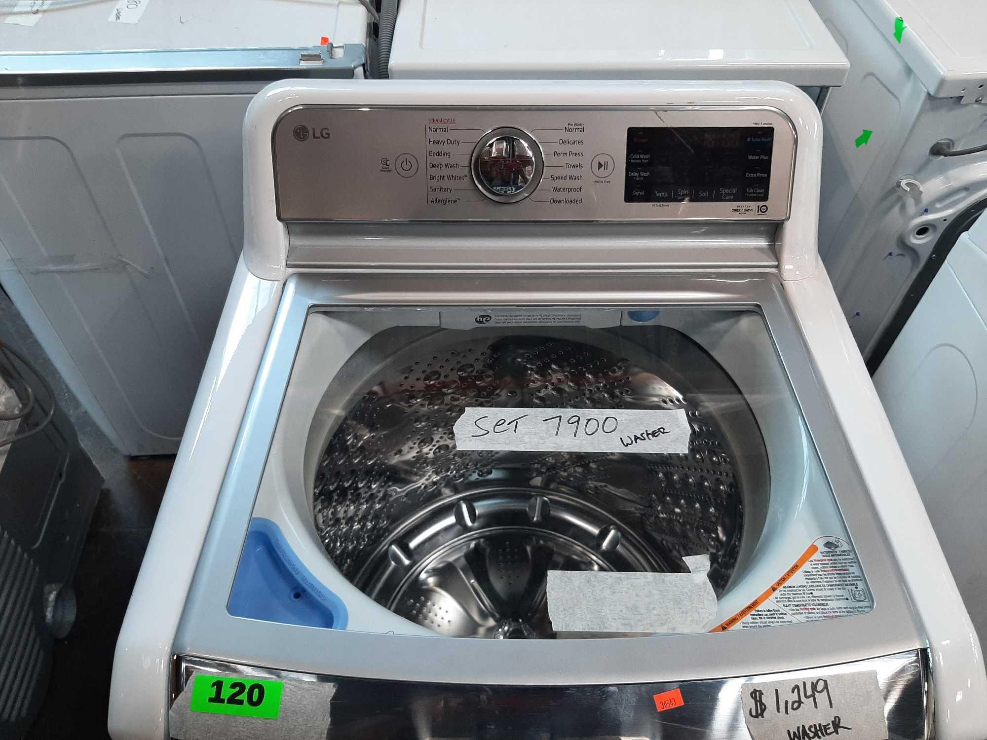 LG Smart Washer and Electric Dryer Set*PREVIOUSLY INSTALLED*