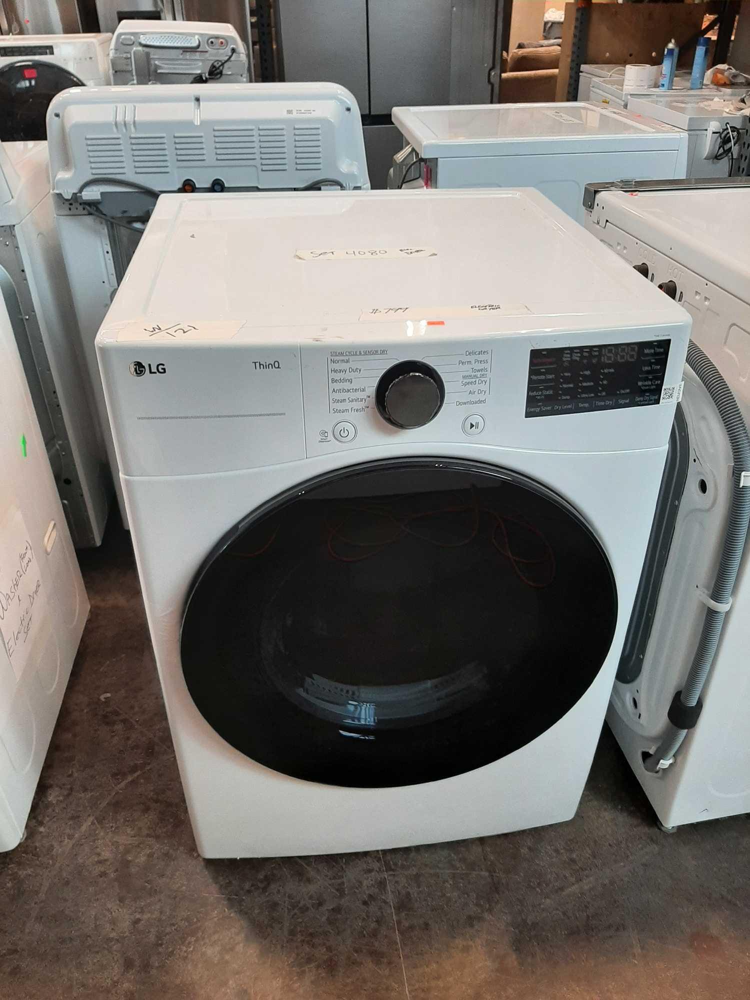 Ultra Large Capacity Smart Washer and Electric Dryer Set*PREVIOUSLY INSTALLED*