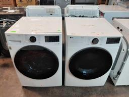 Ultra Large Capacity Smart Washer and Electric Dryer Set*PREVIOUSLY INSTALLED*