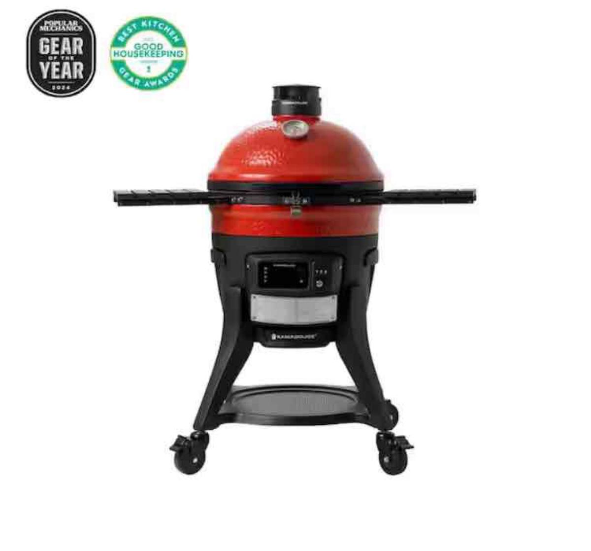 Kamado Joe Konnected Joe 18 in. Digital Charcoal Grill and Smoker*IN BOX*