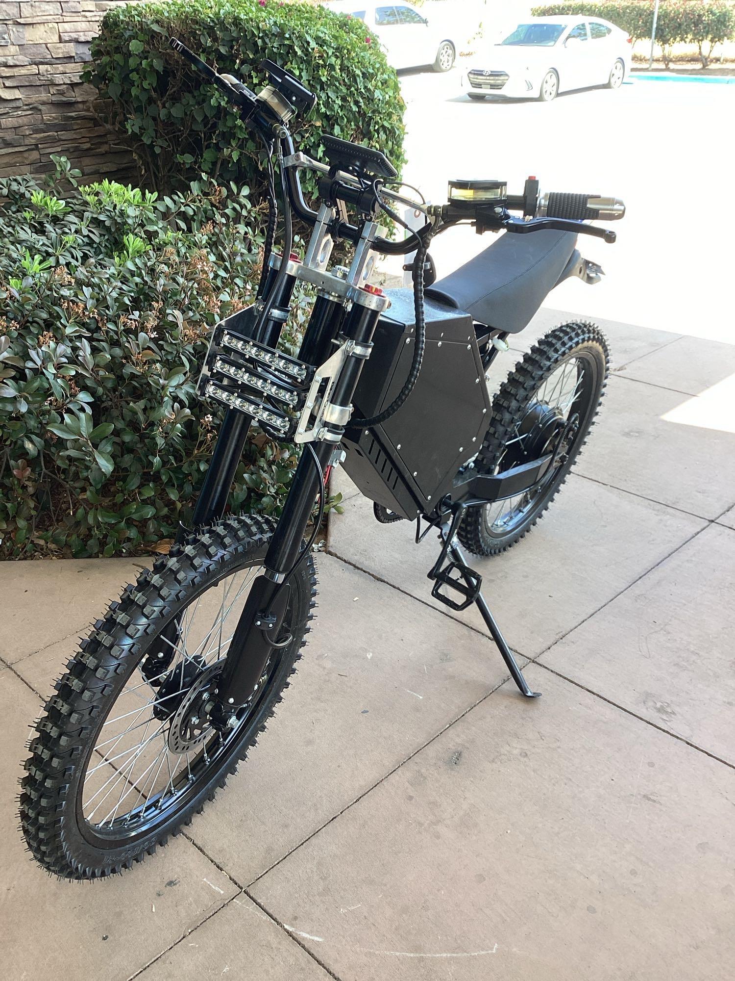 5000w 72v Adult Stealth Bomber Enduro Electric Off Road Bike