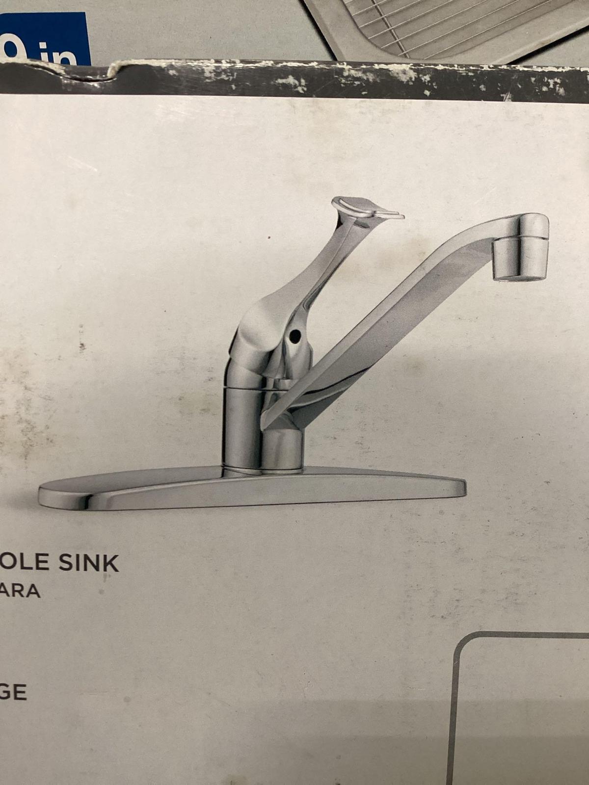 Glacier Bay Kitchen Faucet in Chrome