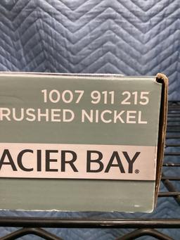 Glacier Bay Single Handle Bathroom Faucet in Brushed Nickel