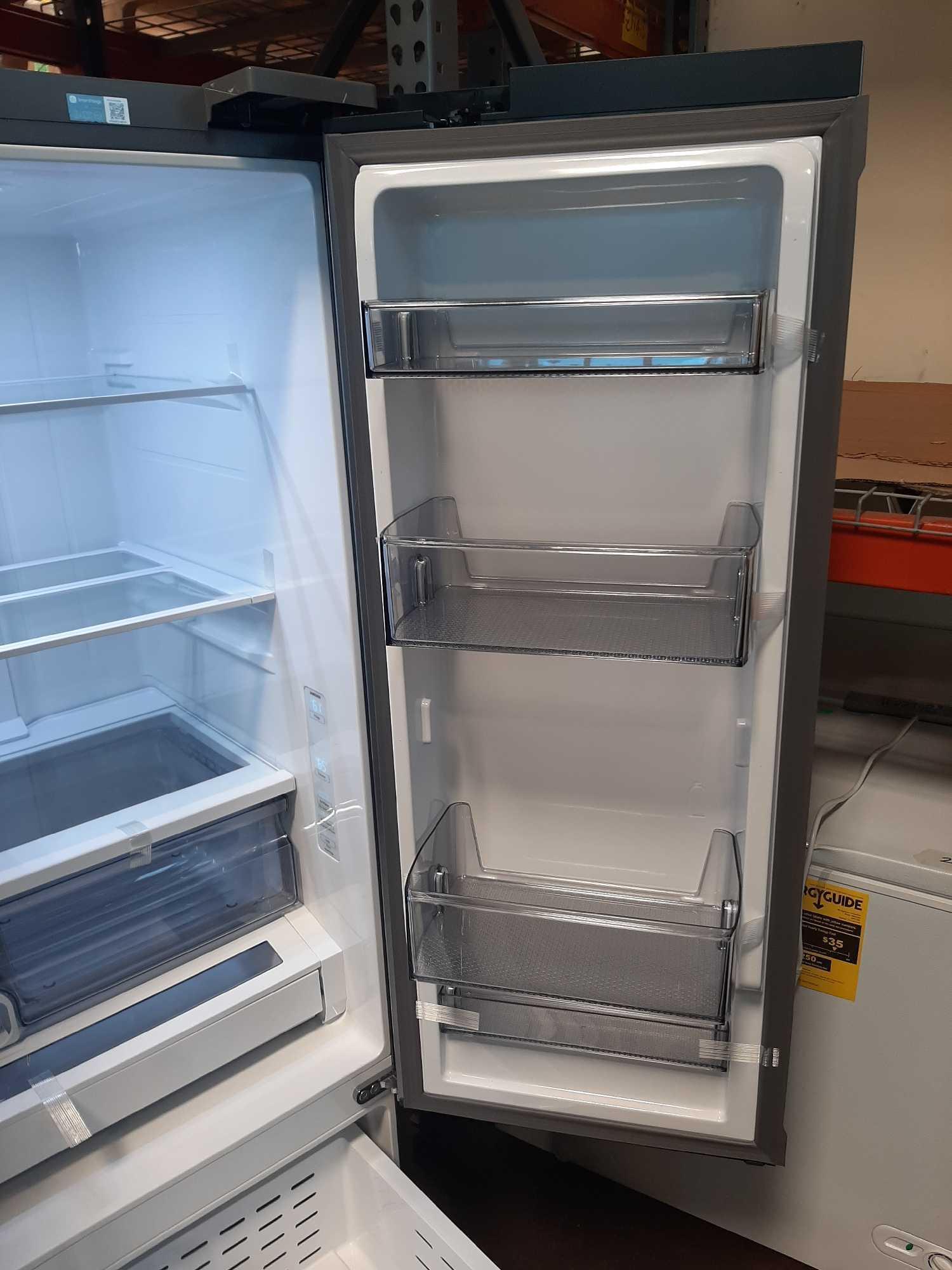 Samsung 27 cu. ft. 3 Door French Door Counter Depth Smart Refrigerator*COLD*PREVIOUSLY INSTALLED*