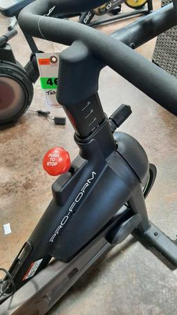 Proform Tour De France CBC Exercise Spin Bike with Tablet Holder*TURNS ON*