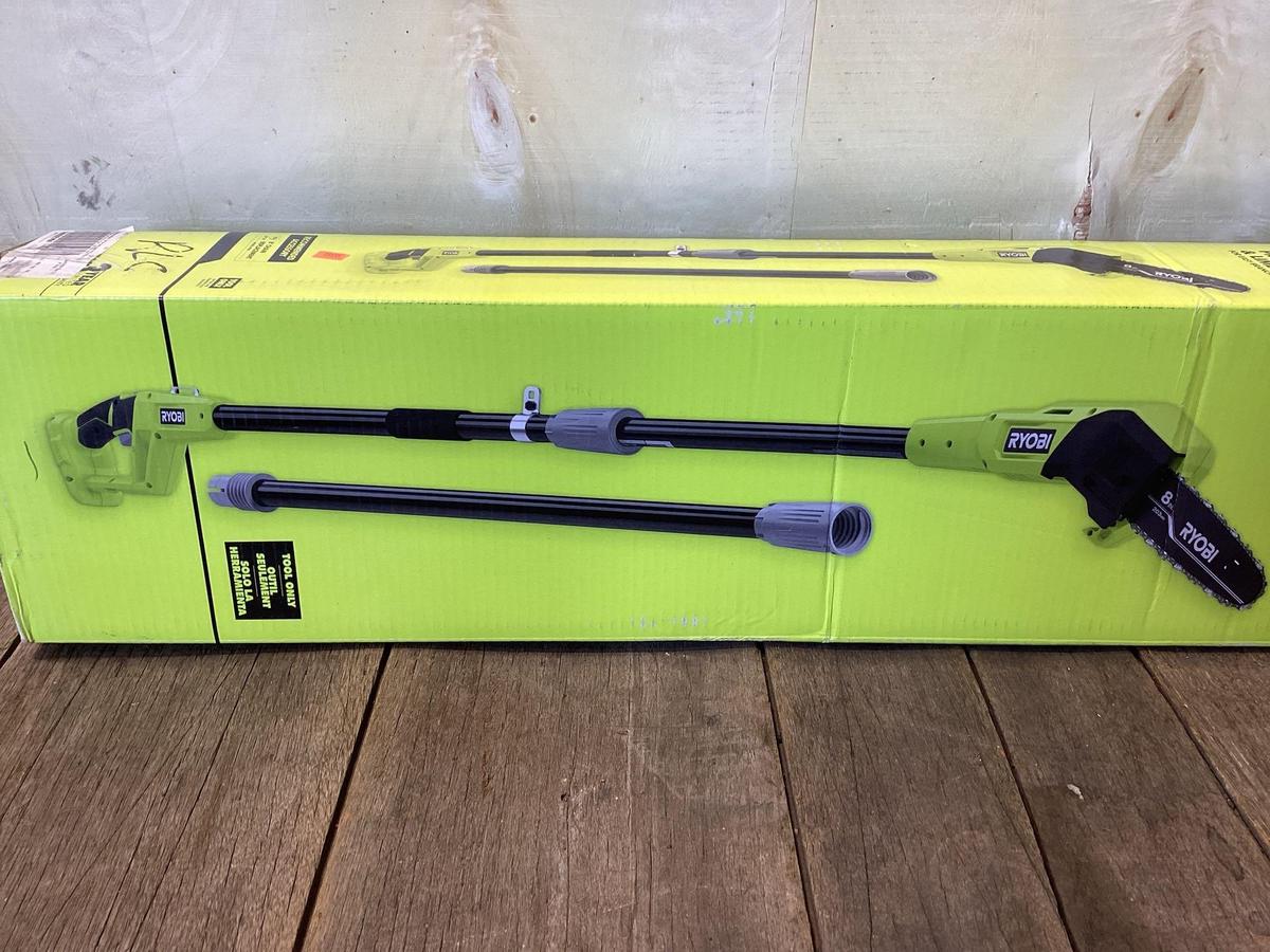 Ryobi 18V 8in Cordless Pole Saw*TOOL ONLY*