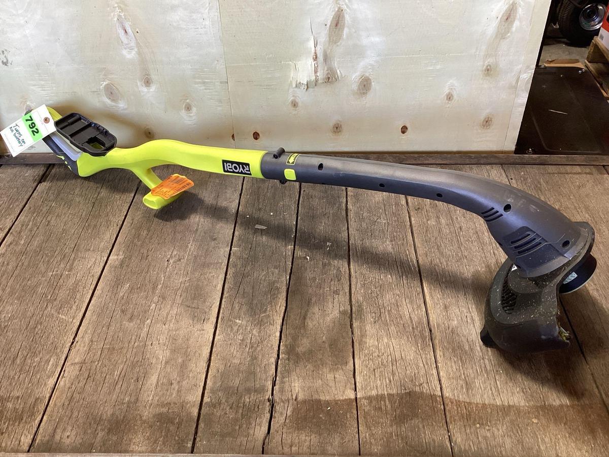 Ryobi 18V Cordless String Trimmer*TURNS ON*TOOL ONLY*