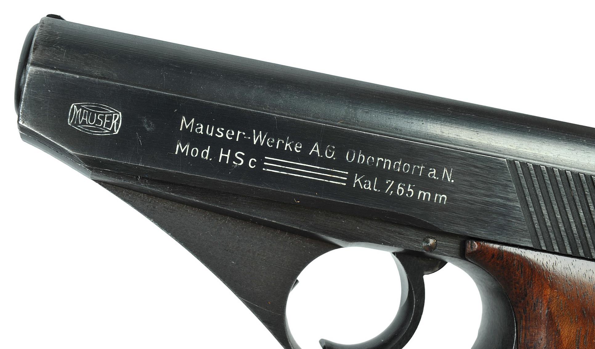 German Military WWII Mauser HSc 7.65 (.32 ACP) Semi-Automatic Pistol FFL Required 867484 (MPL1)