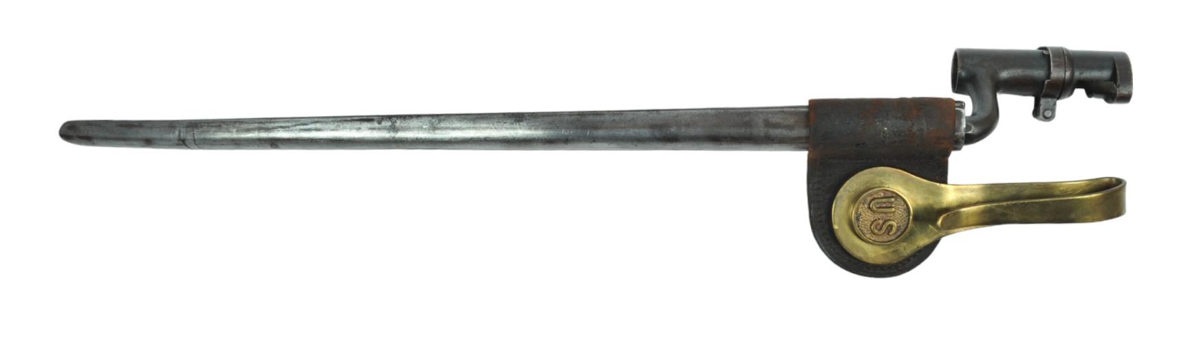 US Military Indian Wars era M1873 45/70 Trapdoor Socket Bayonet  (VDM)