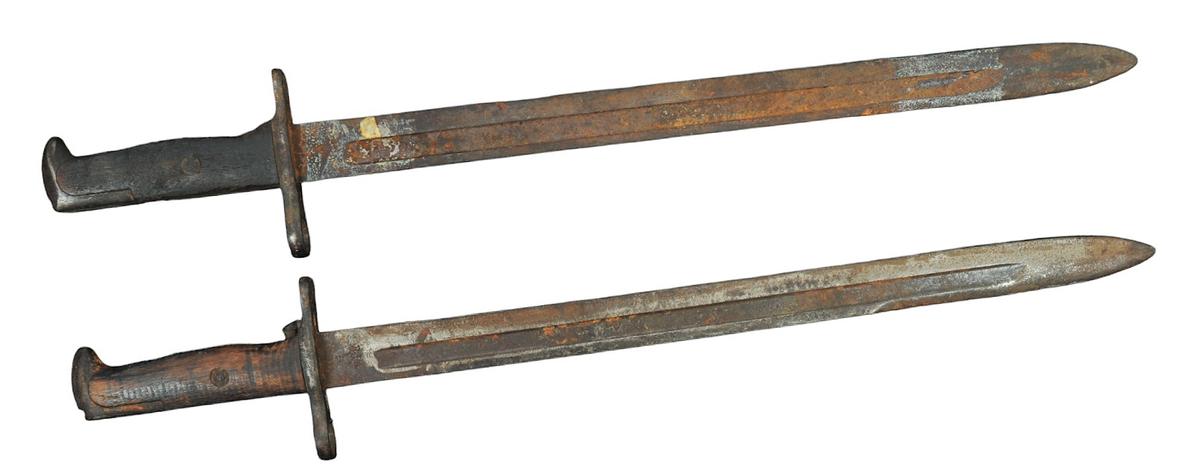 Two US Military WWI era M1905 Rifle Bayonets for the M1903 (JMT)